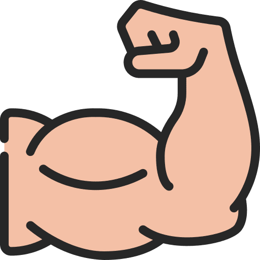 lean muscle icon